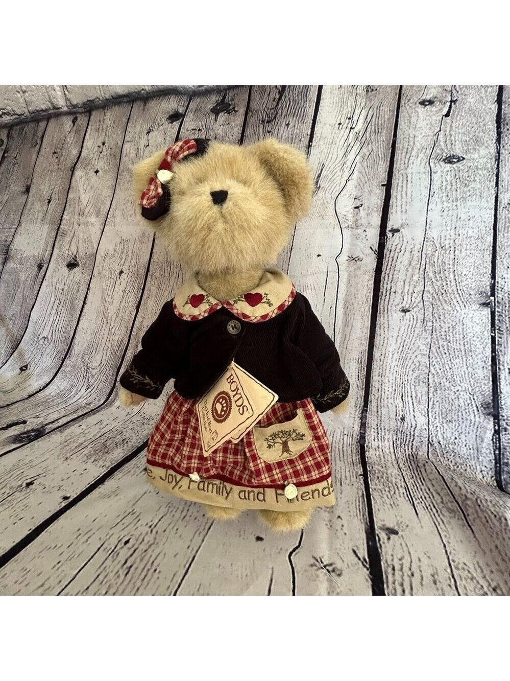Plush Boyd's Bear "Bethany Heartlee"